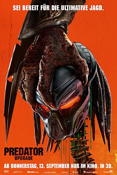 Filmplakat für "Predator - Upgrade"