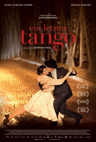 Filmplakat für "Ein letzter Tango"