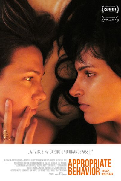 Filmplakat für "Appropriate Behavior, einfach ungezogen"