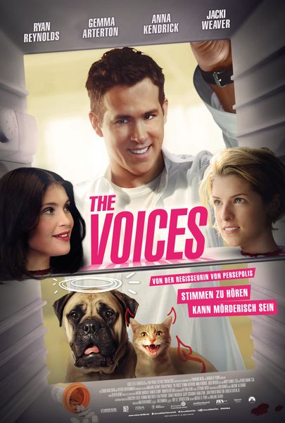 Filmplakat für "THE VOICES"