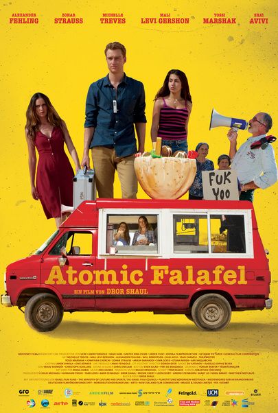 Filmplakat für "Atomic Falafel"