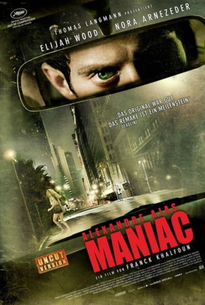 Filmplakat für "Alexandre Ajas Maniac"