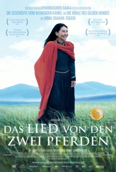 Filmplakat für "Das Lied von den zwei Pferden"