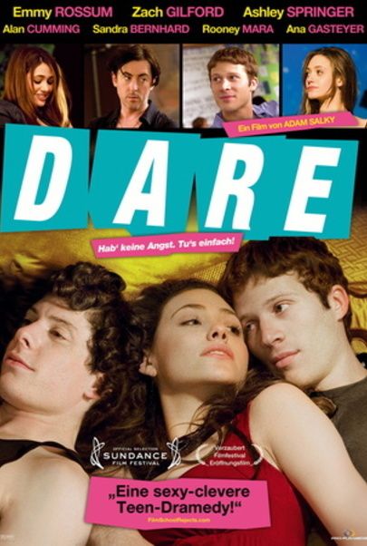 Filmplakat für "Dare - Hab' keine Angst, tu's einfach!"