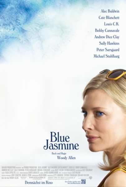 Filmplakat für "BLUE JASMINE"