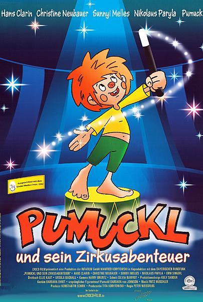 Filmplakat für "PUMUCKL UND SEIN ZIRKUSABENTEUER"