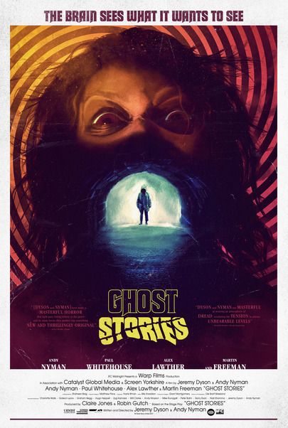 Movie poster for "GHOST STORIES"
