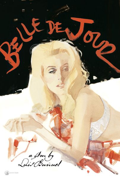 Movie poster for "BELLE DE JOUR"