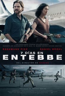 Movie poster for "7 DAYS IN ENTEBBE"