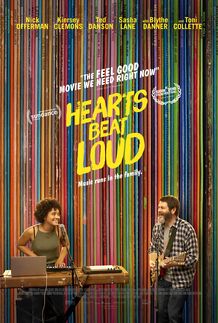 Movie poster for "HEARTS BEAT LOUD"