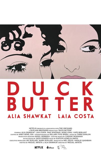Movie poster for "DUCK BUTTER"