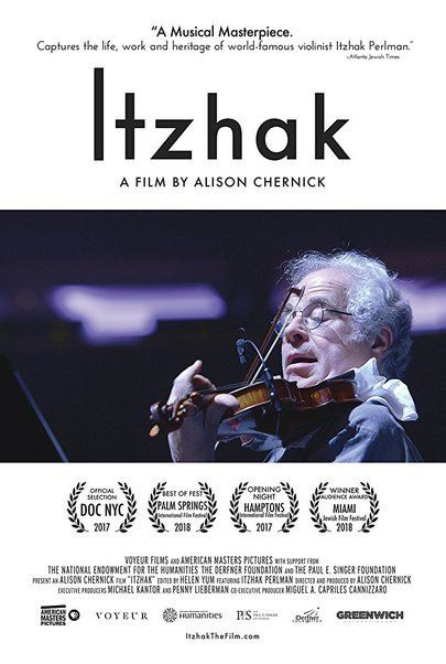 Filmplakat für "Itzhak Perlman - Ein Leben für die Musik"
