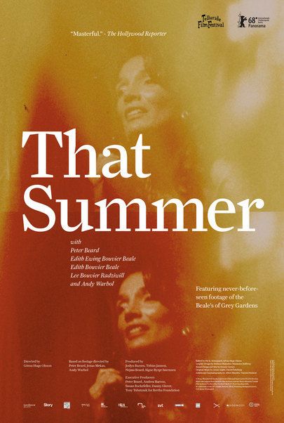 Movie poster for "THAT SUMMER"