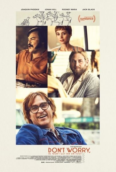 Movie poster for "DON'T WORRY HE WON'T GET FAR ON FOOT"