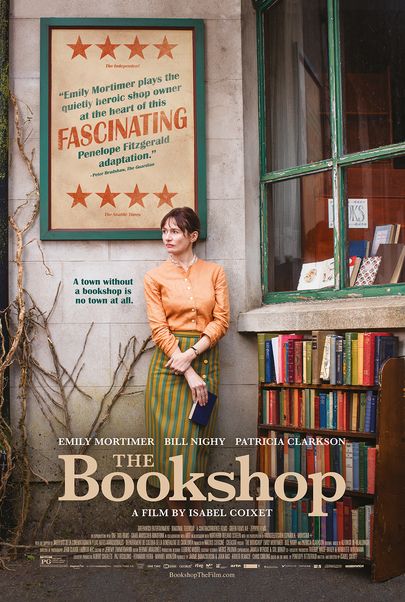 Movie poster for "THE BOOKSHOP"