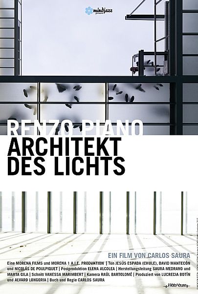 Movie poster for "Renzo Piano - Architekt des Lichts"