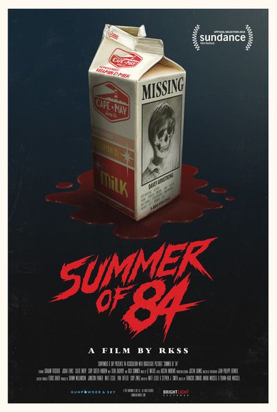 Movie poster for "SUMMER OF 84"
