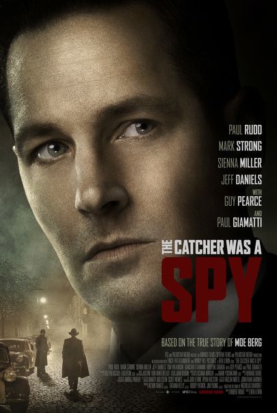 Movie poster for "THE CATCHER WAS A SPY"