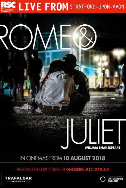 Movie poster for "ROMEO & JULIET - ROYAL SHAKESPEARE COMPANY"