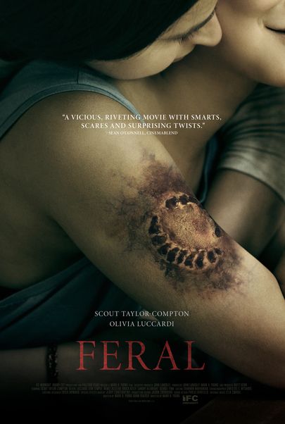 Movie poster for "FERAL"