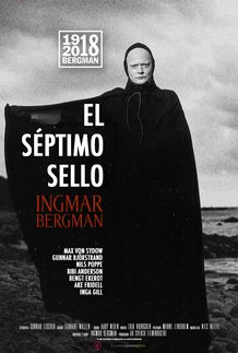 Movie poster for "THE SEVENTH SEAL"