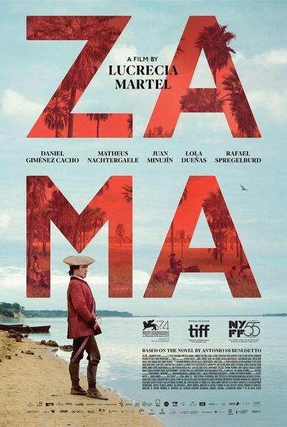 Movie poster for "ZAMA"