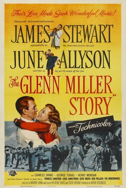 Filmplakat für "Die Glenn Miller Story"