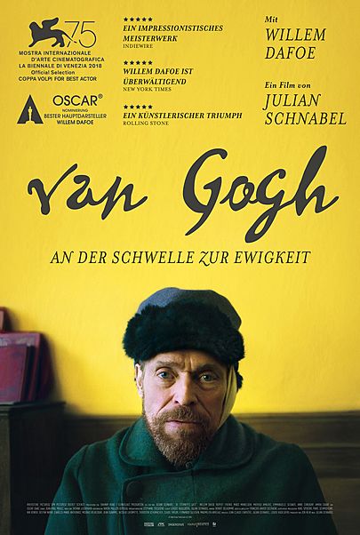 Filmplakat für "Van Gogh - An der Schwelle zur Ewigkeit"