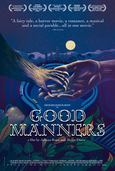Movie poster for "GOOD MANNERS"