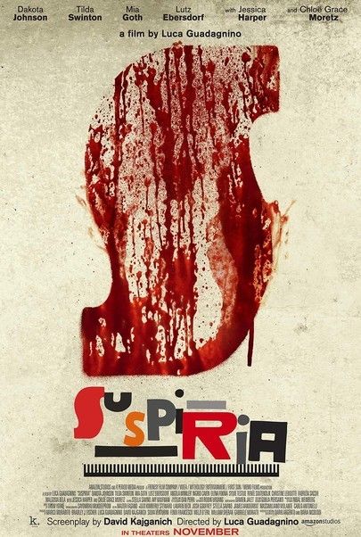 Movie poster for "SUSPIRIA"