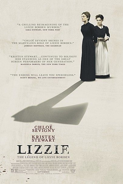 Movie poster for "LIZZIE"