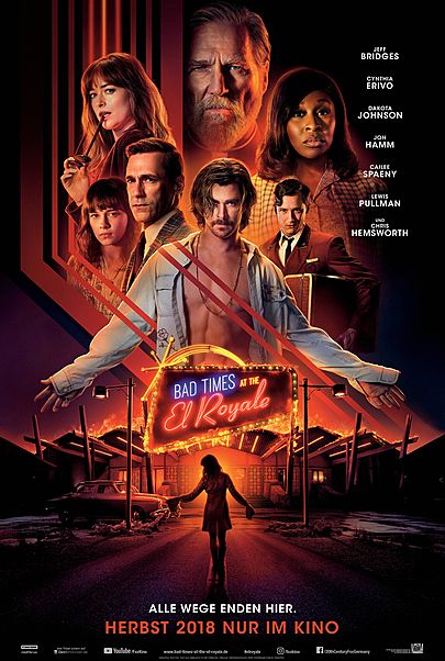Filmplakat für "Bad Times at the El Royale"