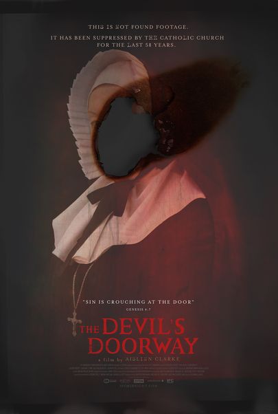 Movie poster for "THE DEVIL'S DOORWAY"