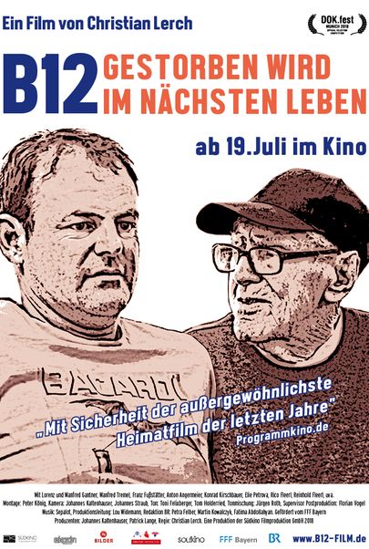 Filmplakat für "B12 - Gestorben wird im nächsten Leben"