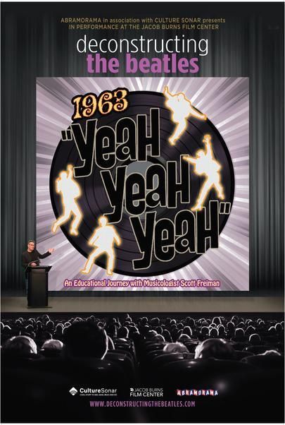 Movie poster for "DECONSTRUCTING THE BEATLES: 1963 YEAH YEAH YEAH!"