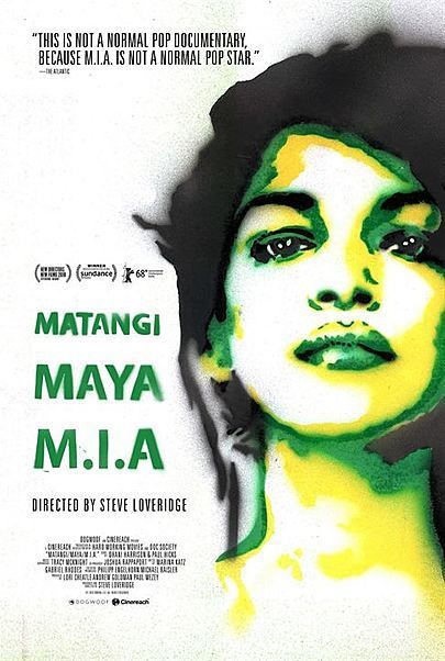 Filmplakat für "MATANGI / MAYA / M.I.A."