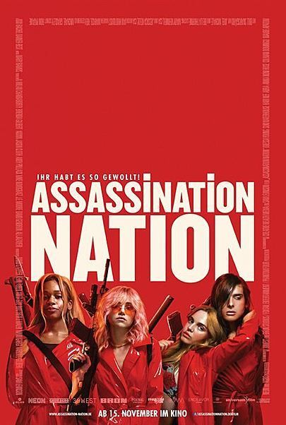 Filmplakat für "ASSASSINATION NATION"