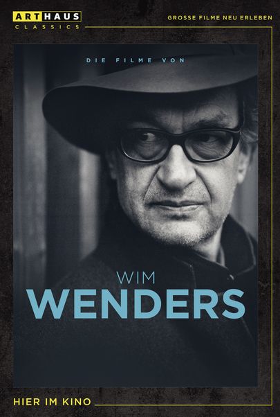 Filmplakat für "Wim Wenders Retrospektive / Road Movies"