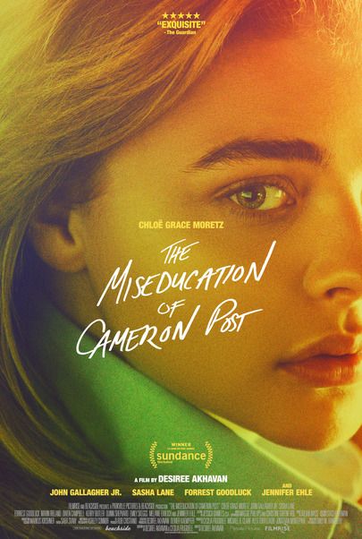 Movie poster for "THE MISEDUCATION OF CAMERON POST"