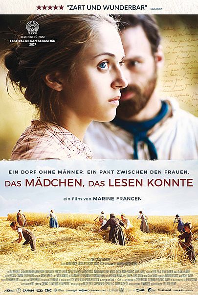 Filmplakat für "Das Mädchen, das lesen konnte"