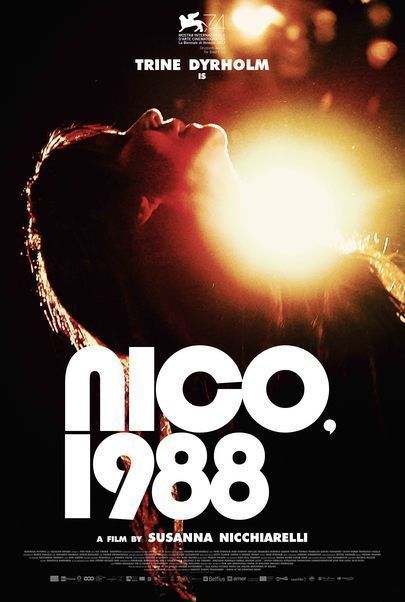 Movie poster for "NICO, 1988"