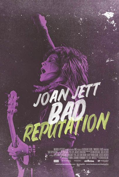 Movie poster for "JOAN JETT BAD REPUTATION"