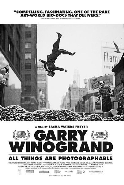 Movie poster for "GARRY WINOGRAND: ALL THINGS ARE PHOTOGRAPHABLE"