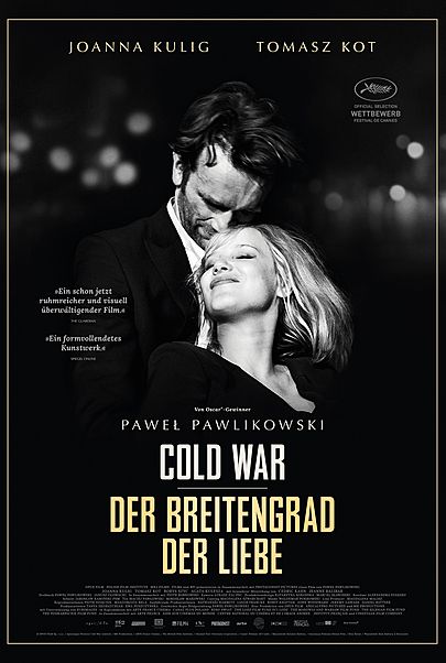 Movie poster for "COLD WAR"