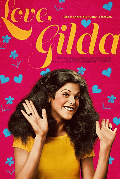 Movie poster for "LOVE, GILDA"