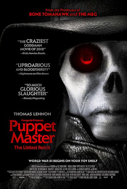 Movie poster for "PUPPET MASTER: THE LITTLEST REICH"