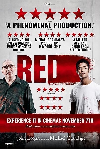 Movie poster for "MGC PRESENTS: RED"
