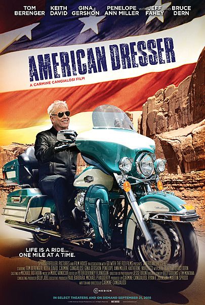 Movie poster for "AMERICAN DRESSER"