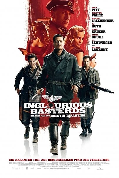 Filmplakat für "INGLOURIOUS BASTERDS"