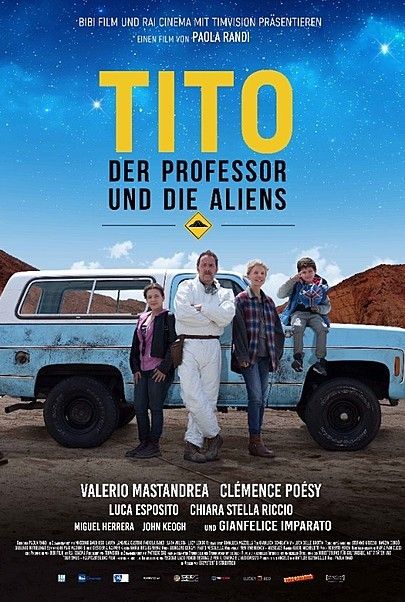 Filmplakat für "Tito, der Professor und die Aliens"